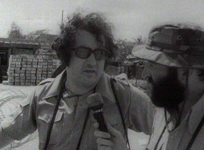 Leguineche con Diego Carcedo en la Guerra de Vietnam. Foto: Rtve.es